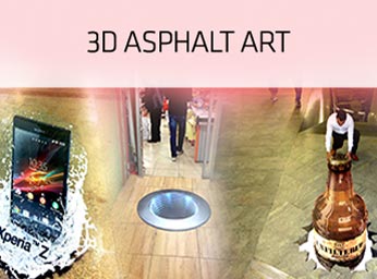 3D Asphalt Art